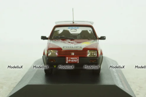 Seat Ibiza Bimotor Proto Rally, red, Altaya 1:43