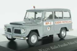 Rural Willys Radio Patrulha Policia 1970, DeAgostini 1:43