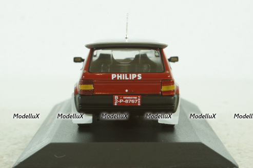 Seat Ibiza Bimotor Proto Rally, red, Altaya 1:43