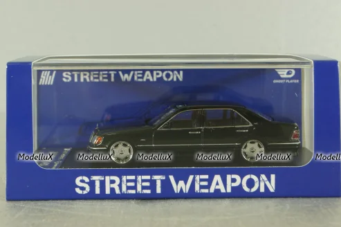 Mercedes S600 (W140) 1991, green, ST0101, Street Weapon 1:64