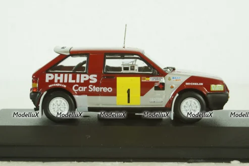 Seat Ibiza Bimotor Proto Rally, red, Altaya 1:43