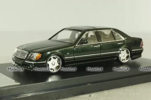 Mercedes S600 (W140) 1991, green, ST0101, Street Weapon 1:64