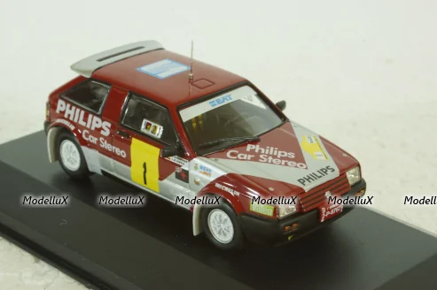 Seat Ibiza Bimotor Proto Rally, red, Altaya 1:43