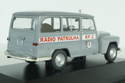Rural Willys Radio Patrulha Policia 1970, DeAgostini 1:43