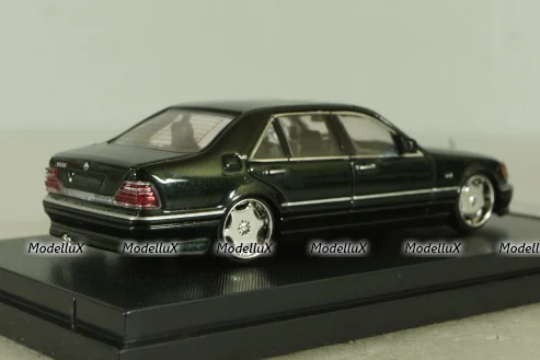 Mercedes S600 (W140) 1991, green, ST0101, Street Weapon 1:64
