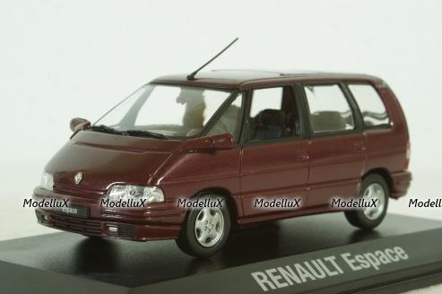 Renault Espace, red, 1991, Norev 1:43