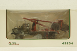 Урал-43204, хаки, лесовоз, АвтоИстория 1:43