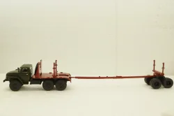 Урал-43204, хаки, лесовоз, АвтоИстория 1:43
