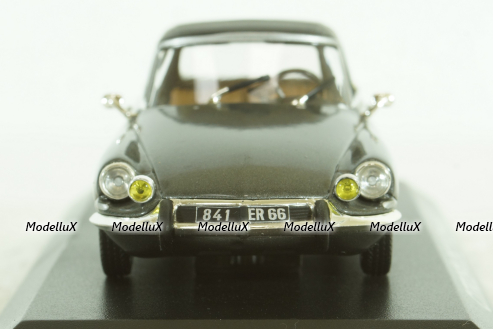 Citroen DS21 Cabriolet, grey, Norev 1:43