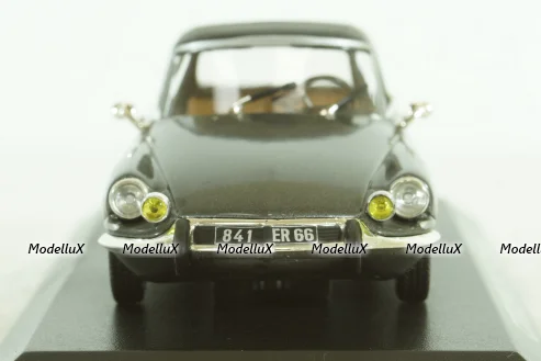 Citroen DS21 Cabriolet, grey, Norev 1:43