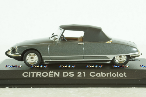 Citroen DS21 Cabriolet, grey, Norev 1:43