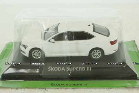 Skoda Superb III (B8) 2015, KS094, KALEIDOSKOP SKODA #94 DeAgostini 1:43