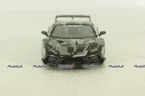 Lamborghini Huracan GT, LB Works, digital camouflage, Mini GT 1:64
