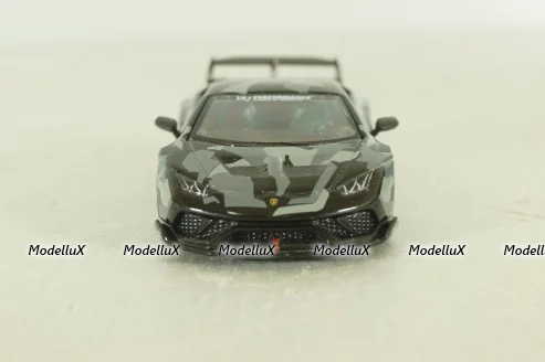 Lamborghini Huracan GT, LB Works, digital camouflage, Mini GT 1:64