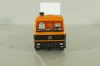 Mercedes SK 1748 tractor with semi trailer Berner 1988, orange, Herpa 1:87