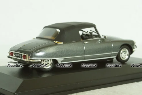 Citroen DS21 Cabriolet, grey, Norev 1:43