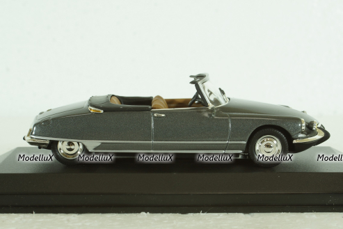 Citroen DS21 Cabriolet, grey, Norev 1:43