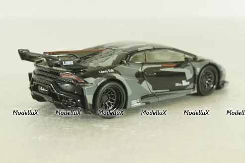 Lamborghini Huracan GT, LB Works, digital camouflage, Mini GT 1:64