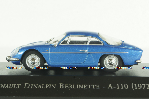 Renault A110 Dinalpin Berlinette 1972, Grandes Autos, Altaya 1:43