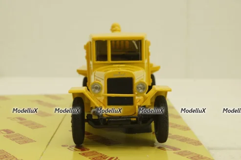 Зис-5В Б3-39М, Огнеопасно, желтая, Н920, Наш Автопром 1:43