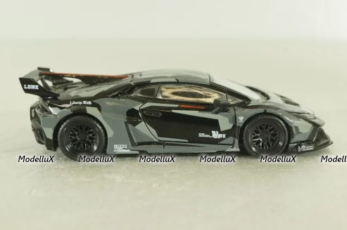 Lamborghini Huracan GT, LB Works, digital camouflage, Mini GT 1:64