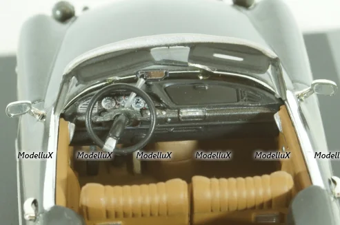 Citroen DS21 Cabriolet, grey, Norev 1:43