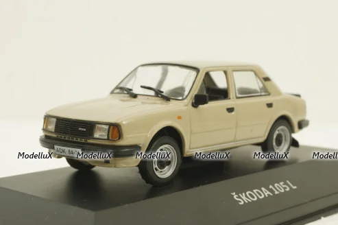 Skoda 105 L, beige, KALEIDOSKOP SKODA (DeAgostini) 1:43