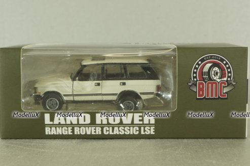 Range Rover Classic LSE Left Hand Drive, white, 1992, BM Creations 1:64