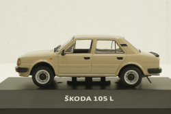 Skoda 105 L, beige, KALEIDOSKOP SKODA (DeAgostini) 1:43