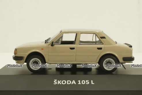 Skoda 105 L, beige, KALEIDOSKOP SKODA (DeAgostini) 1:43