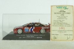 Honda Accord, team Honda Norway BTCC 98, Rogr Moen, XT126, Onyx 1:43