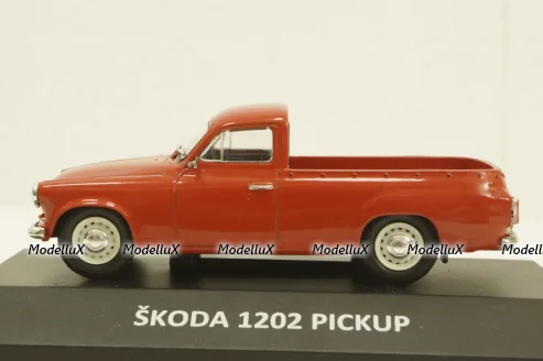 Skoda 1202 Pick Up, red, KALEIDOSKOP SKODA (DeAgostini) 1:43