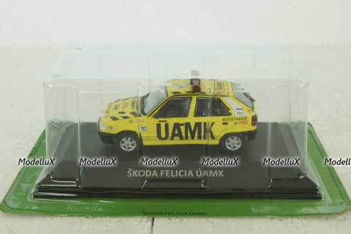 Skoda Felicia UAMK 1998, KS098, KALEIDOSKOP SKODA #98 DeAgostini 1:43