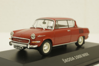 Skoda 1000 MBX, red, KALEIDOSKOP SKODA (DeAgostini) 1:43