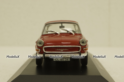 Skoda 1000 MBX, red, KALEIDOSKOP SKODA (DeAgostini) 1:43
