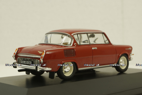 Skoda 1000 MBX, red, KALEIDOSKOP SKODA (DeAgostini) 1:43