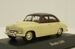 Skoda 1200, beige, KALEIDOSKOP SKODA (DeAgostini) 1:43