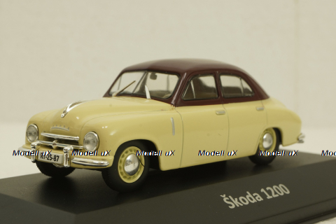 Skoda 1200, beige, KALEIDOSKOP SKODA (DeAgostini) 1:43