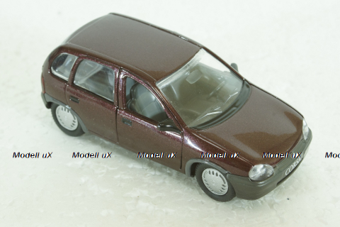 Opel Corsa, dark red, Gama 1:43