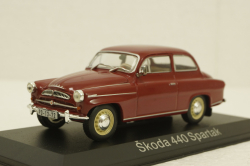 Skoda 440 Spartak, red, KALEIDOSKOP SKODA (DeAgostini) 1:43