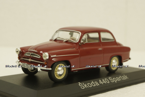 Skoda 440 Spartak, red, KALEIDOSKOP SKODA (DeAgostini) 1:43