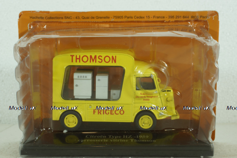 Citroen Type HZ vitrine Thomson, 1959, Hachette 1:43