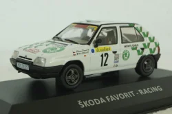 Skoda Favorit # 12 Rally Monte Carlo 1994, KS095, KALEIDOSKOP SKODA #95 DeAgostini 1:43