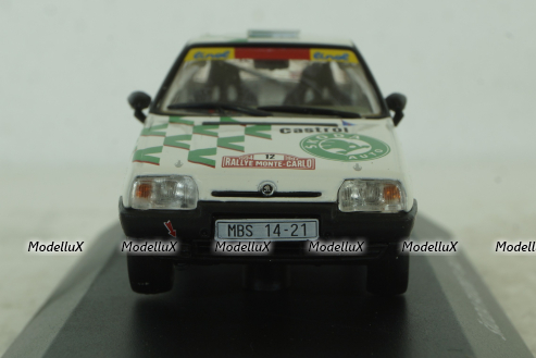 Skoda Favorit # 12 Rally Monte Carlo 1994, KS095, KALEIDOSKOP SKODA #95 DeAgostini 1:43