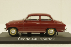 Skoda 440 Spartak, red, KALEIDOSKOP SKODA (DeAgostini) 1:43