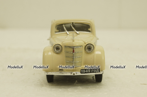 Москвич 400-420А, бежевый, Р110, Наш Автопром 1:43