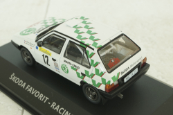Skoda Favorit # 12 Rally Monte Carlo 1994, KS095, KALEIDOSKOP SKODA #95 DeAgostini 1:43