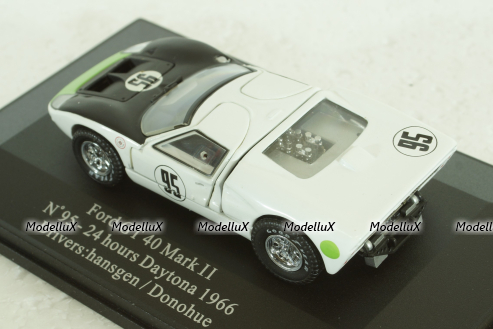 Ford GT40 Mark II #95 - 24 hours Daytona 1966, Universal Hobby 1:43