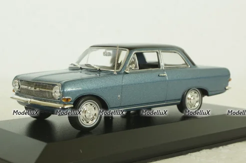 Opel Rekord A 1962 blue, 940041000, Maxichamps 1:43