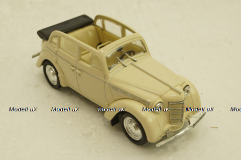 Москвич 400-420А, бежевый, Р110, Наш Автопром 1:43